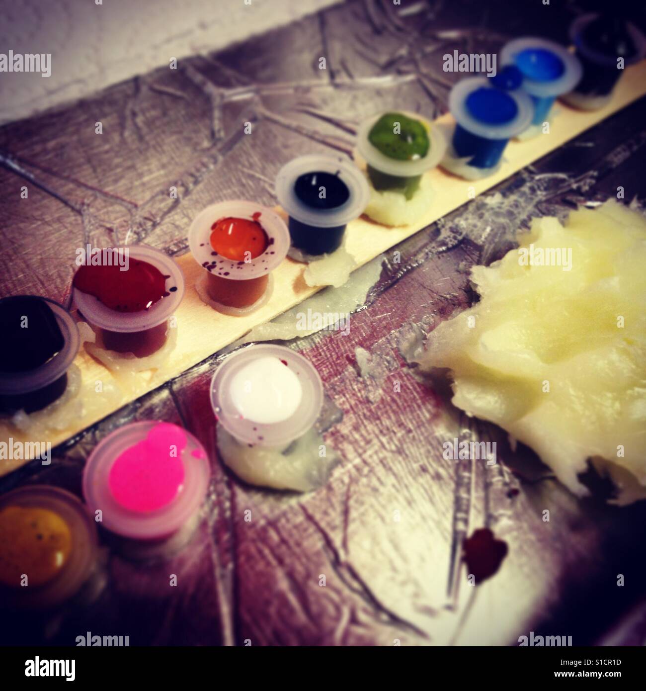 Tattoo time! - Stock Image