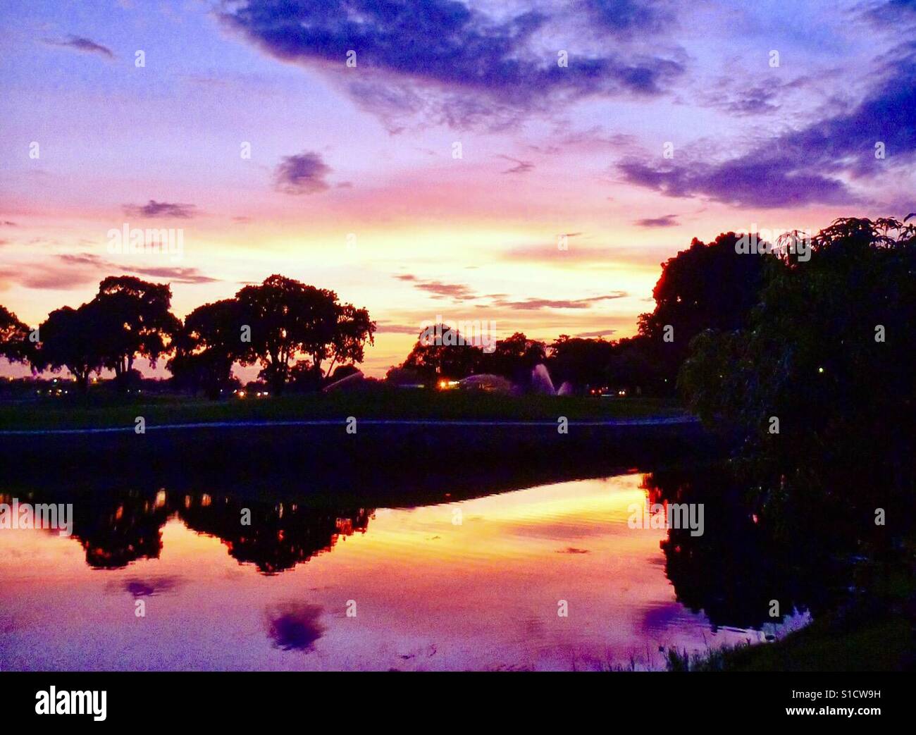 Sunset - Smartphone Captured Stock Image