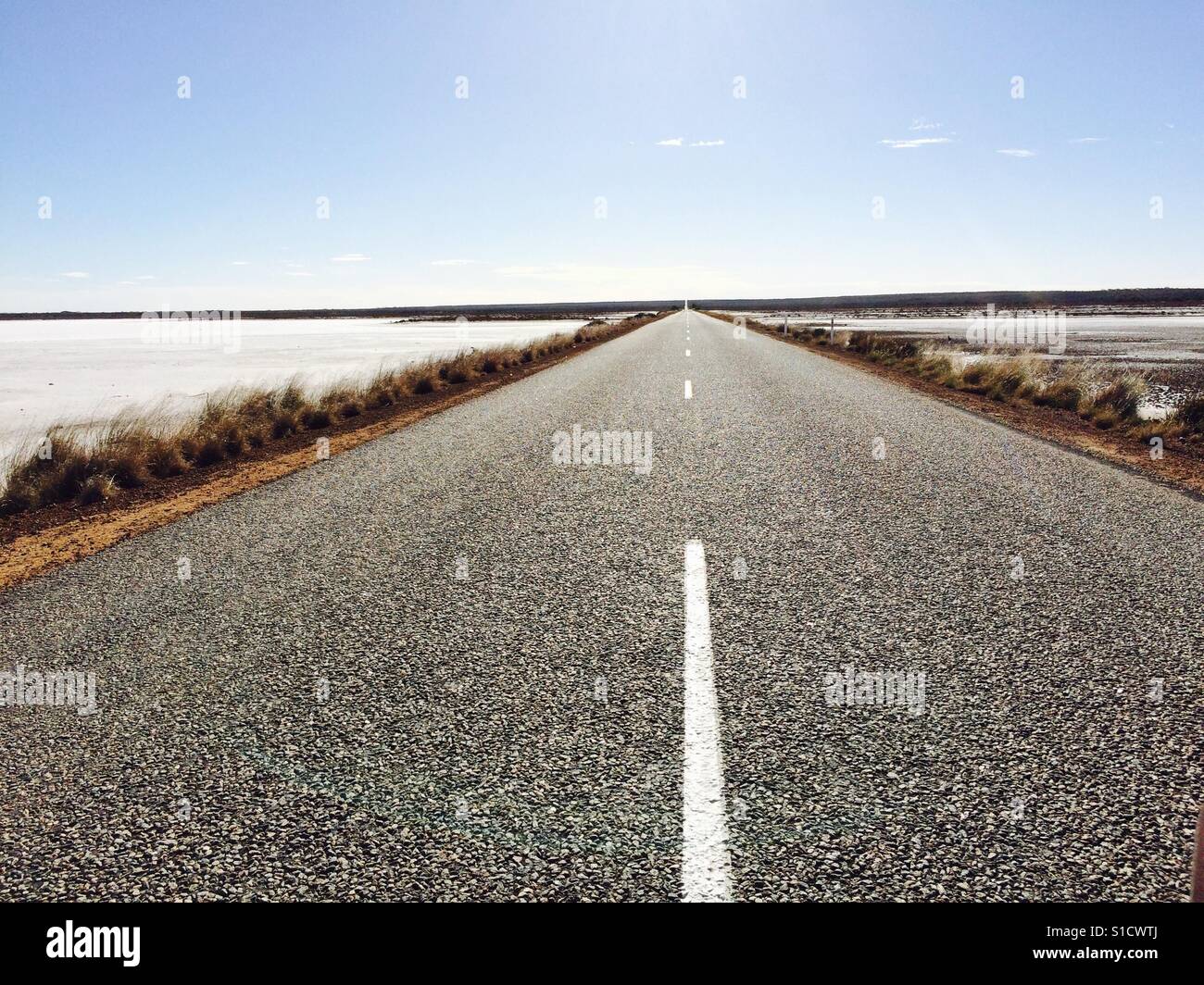 Lake king road Stock Photo Alamy