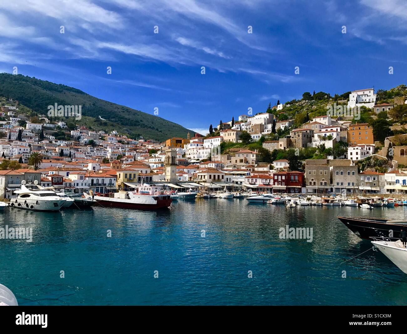 Hydra Greece - Smartphone Captured Stock Image