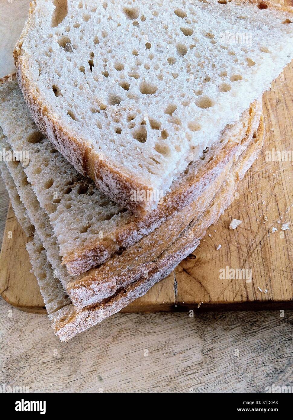 White rye bread Stock Photo Alamy