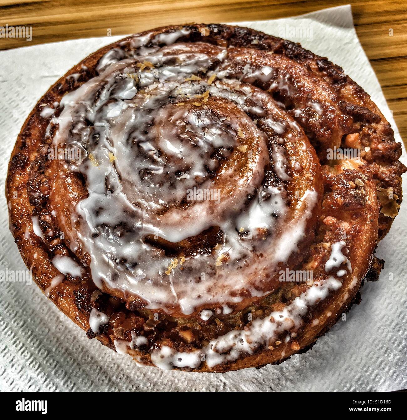 Hazelnut Swirl - Smartphone Captured Stock Image