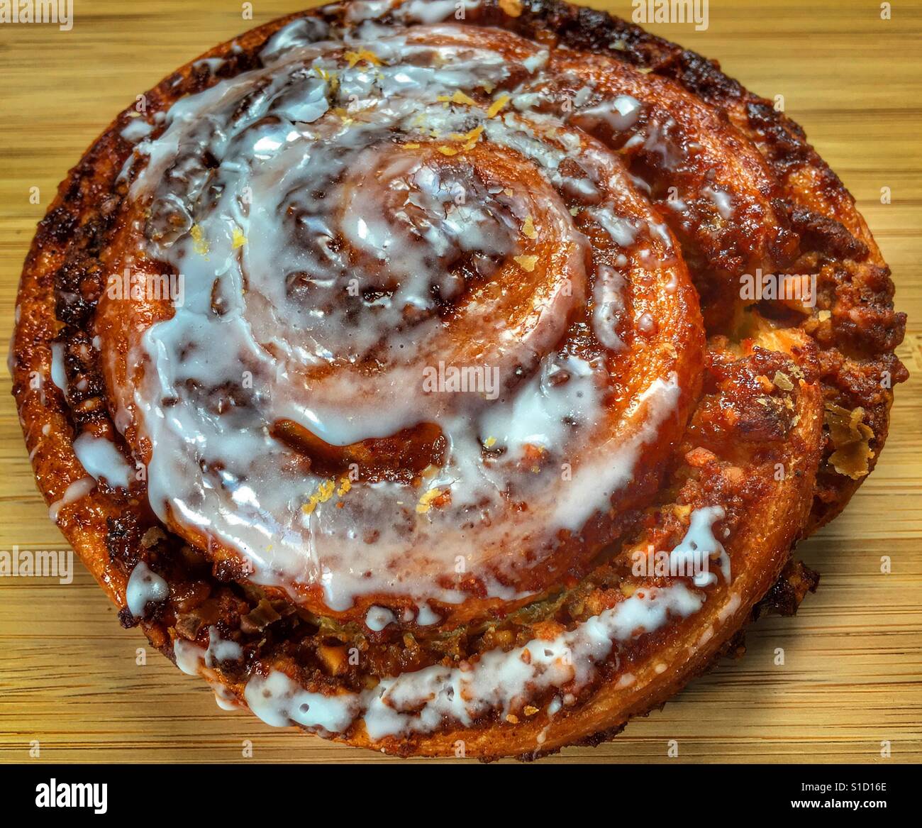 Hazelnut Swirl - Smartphone Captured Stock Image