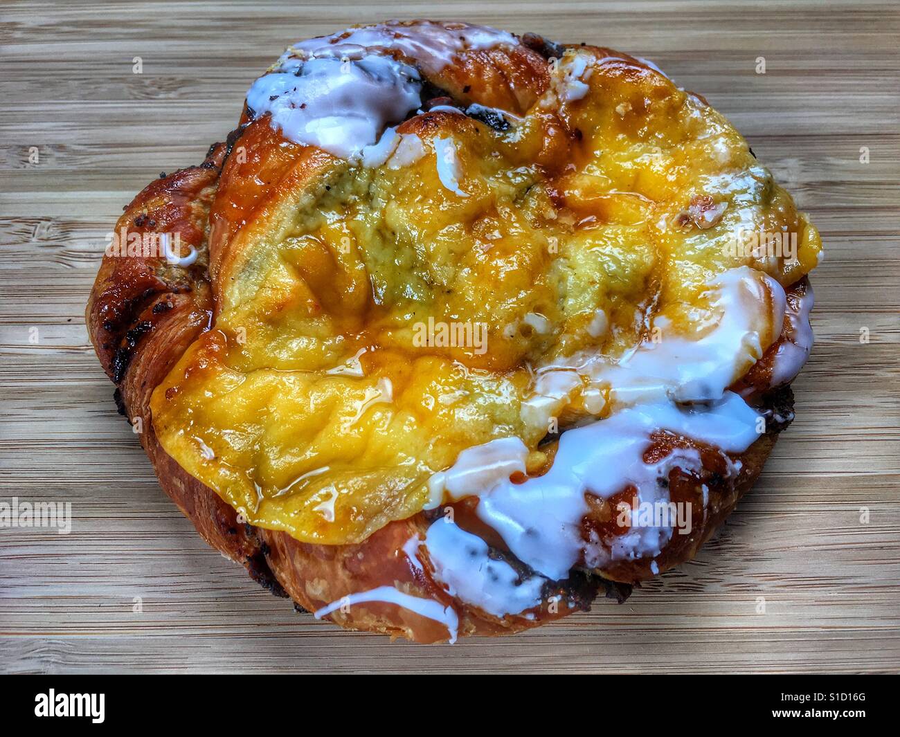 Danish pastry - Smartphone Captured Stock Image