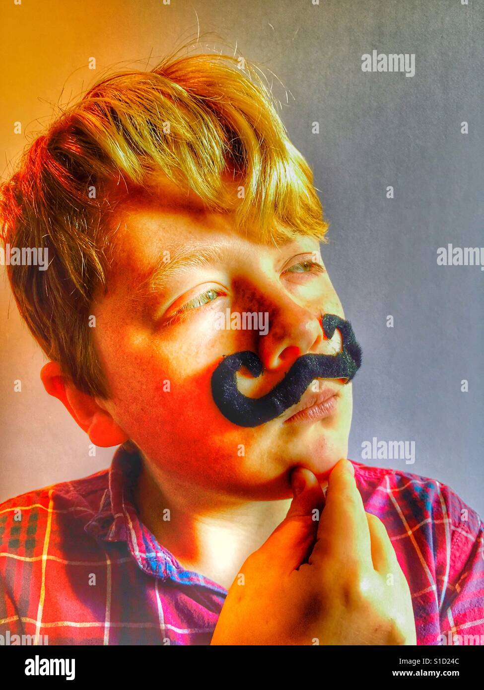 The Thinker - Smartphone Captured Stock Image