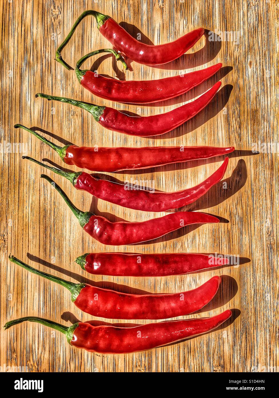 Red hot chilli peppers Stock Photo - Alamy