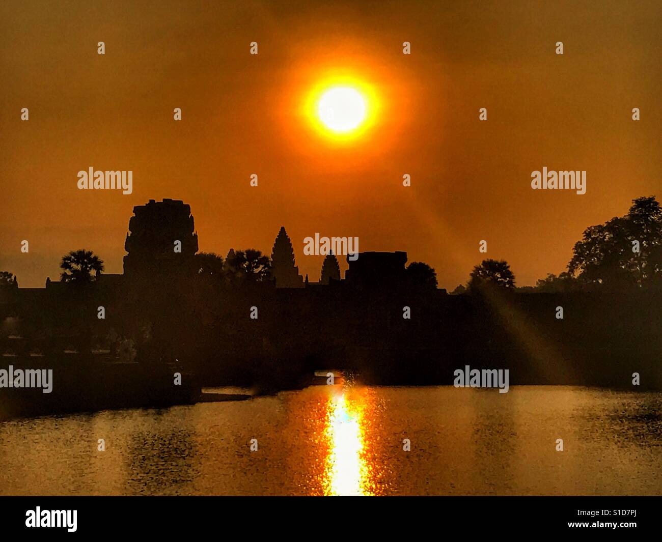 Spiritual morning Stock Photo