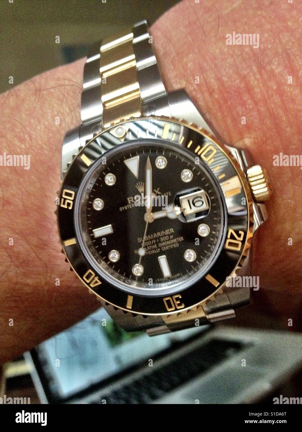 Diamond rolex hi-res stock photography and images - Alamy