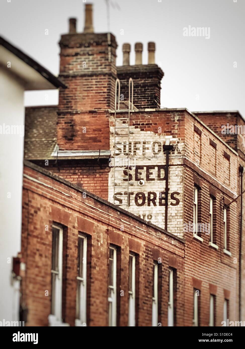 Suffolk Seed Stores Ltd Stock Photo