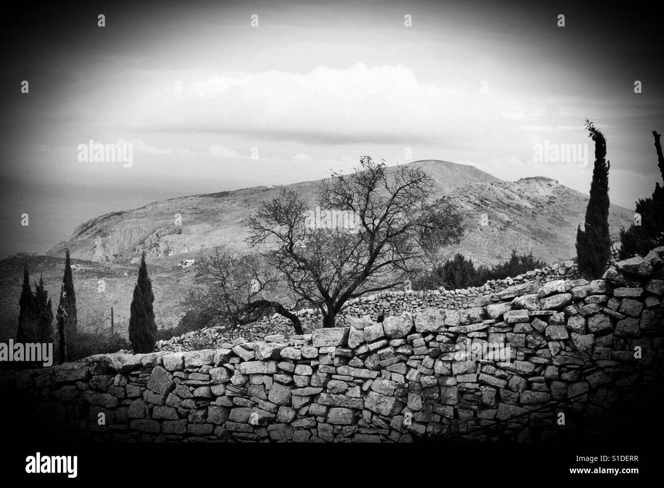 A typical Geek rural landscape - Smartphone Captured Stock Image
