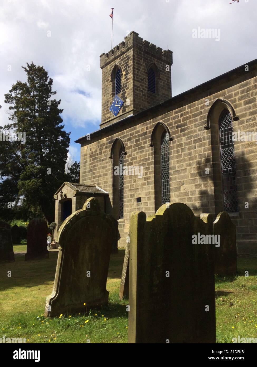 Holy Trinity Church, Dacre Banks, near Harrogate, North Yorkshire Stock