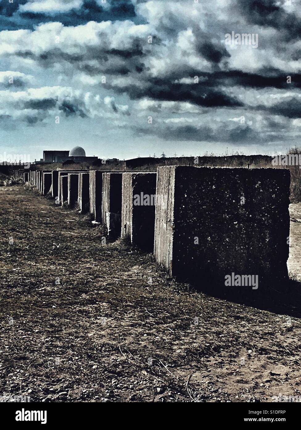 Tank traps hires stock photography and images Alamy