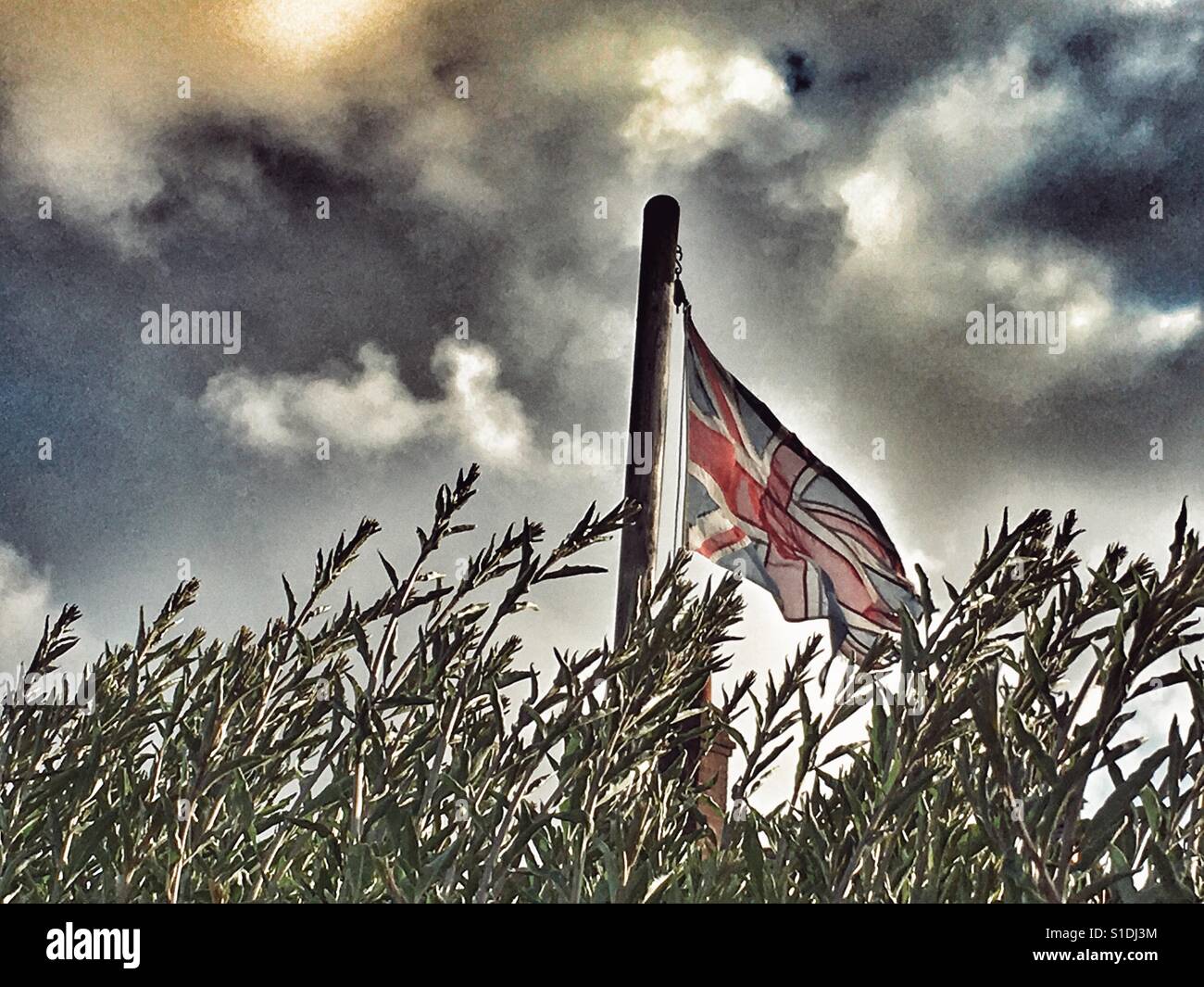 Union Jack - Smartphone Captured Stock Image