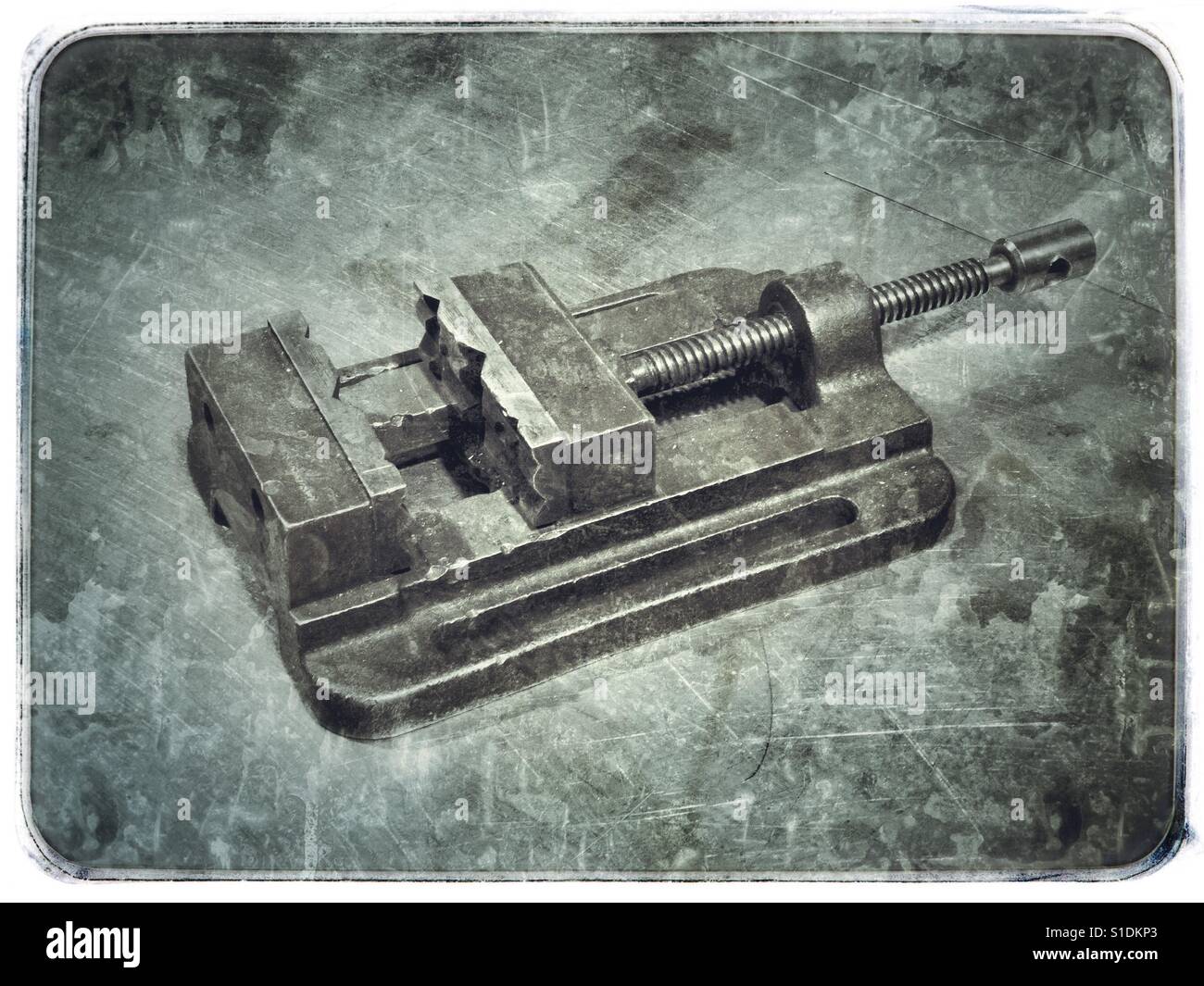 Detail Photo of a Vise Stock Photo - Alamy