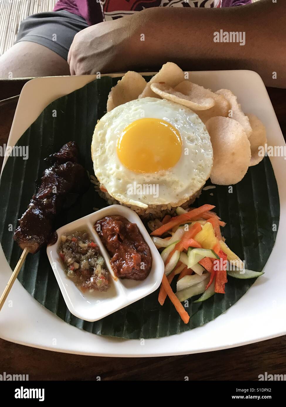 Traditional Balinese food Stock Photo Alamy