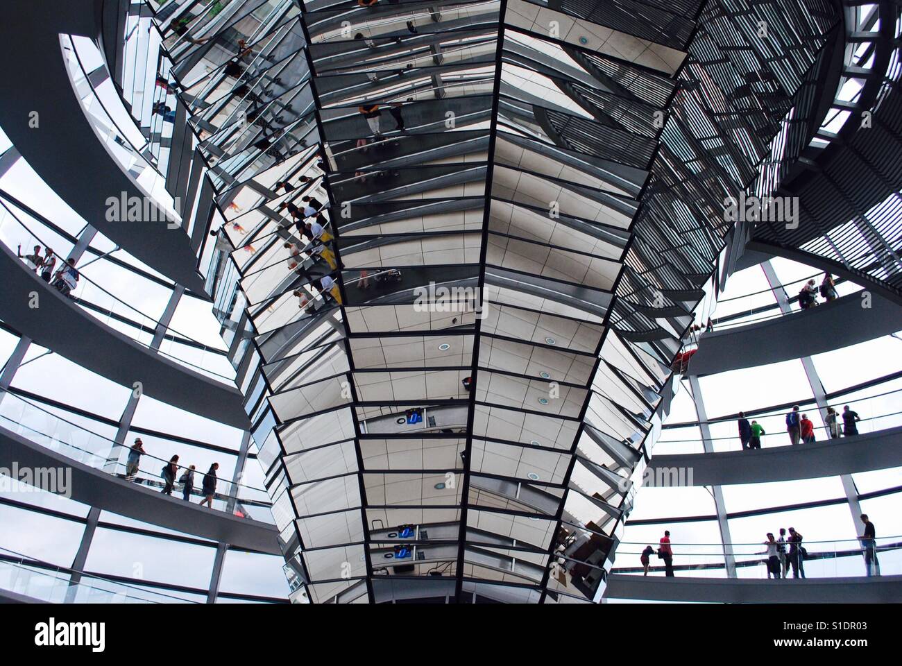 The reichstag building in Berlin, Germany - Smartphone Captured Stock Image