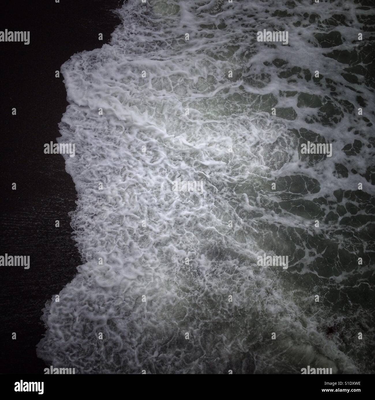 Pacifica beach in Northern California. - Smartphone Captured Stock Image