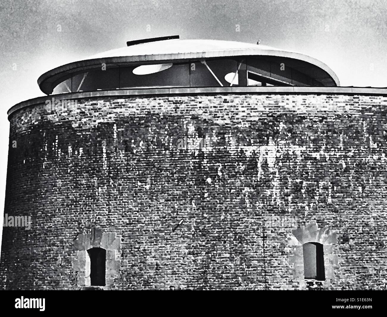 Martello Tower Y Bawdsey Suffolk UK - Smartphone Captured Stock Image