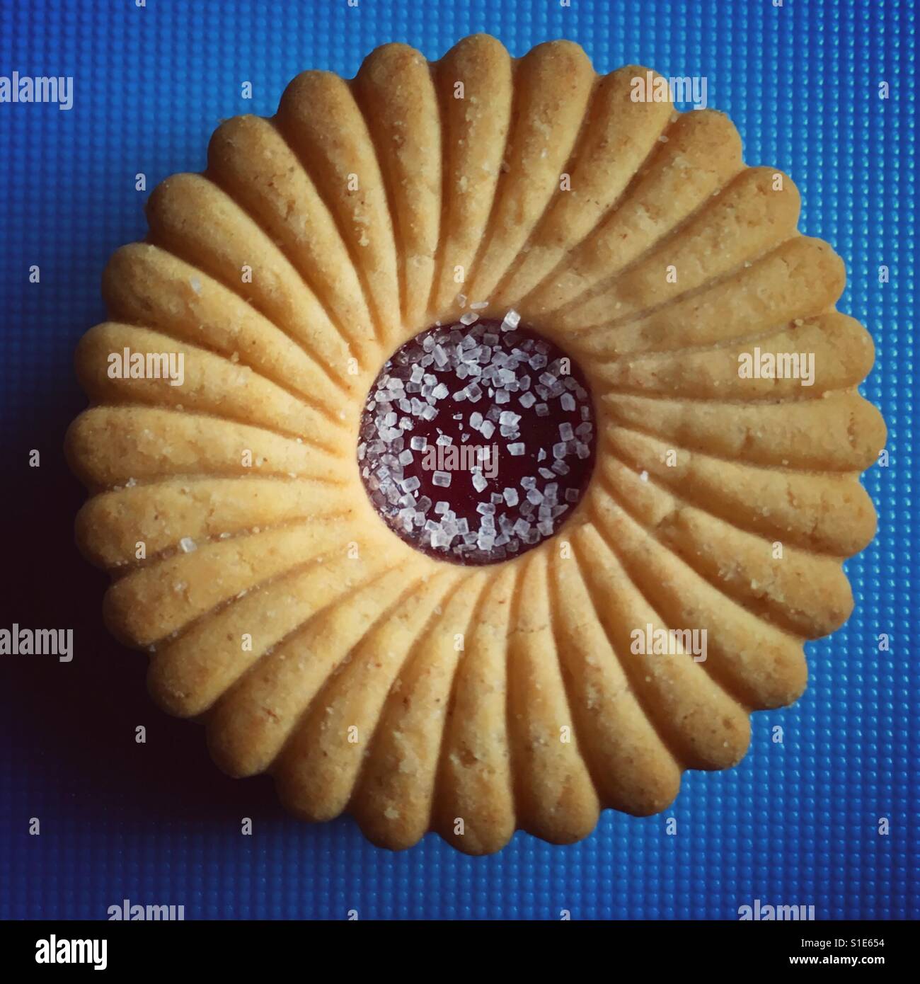Jammie Dodger - Smartphone Captured Stock Image