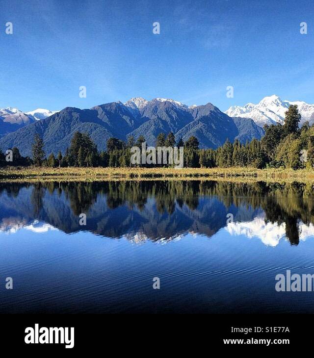 New Zealand Beauty Stock Photo - Alamy
