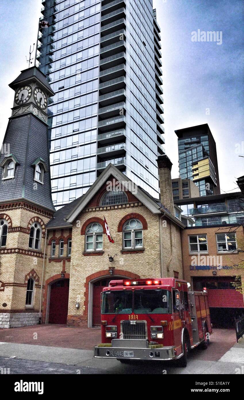 Toronto Fire Station. - Smartphone Captured Stock Image