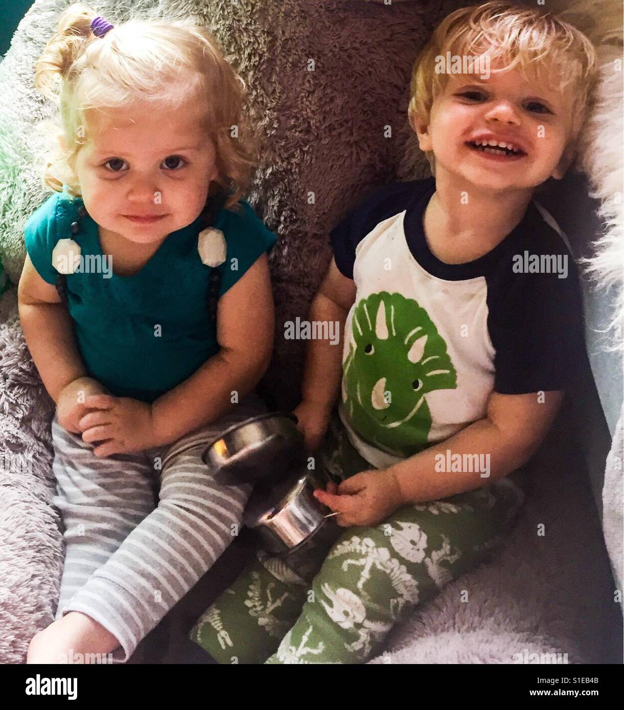 Fraternal Twins Boy Girl High Resolution Stock Photography And Images Alamy