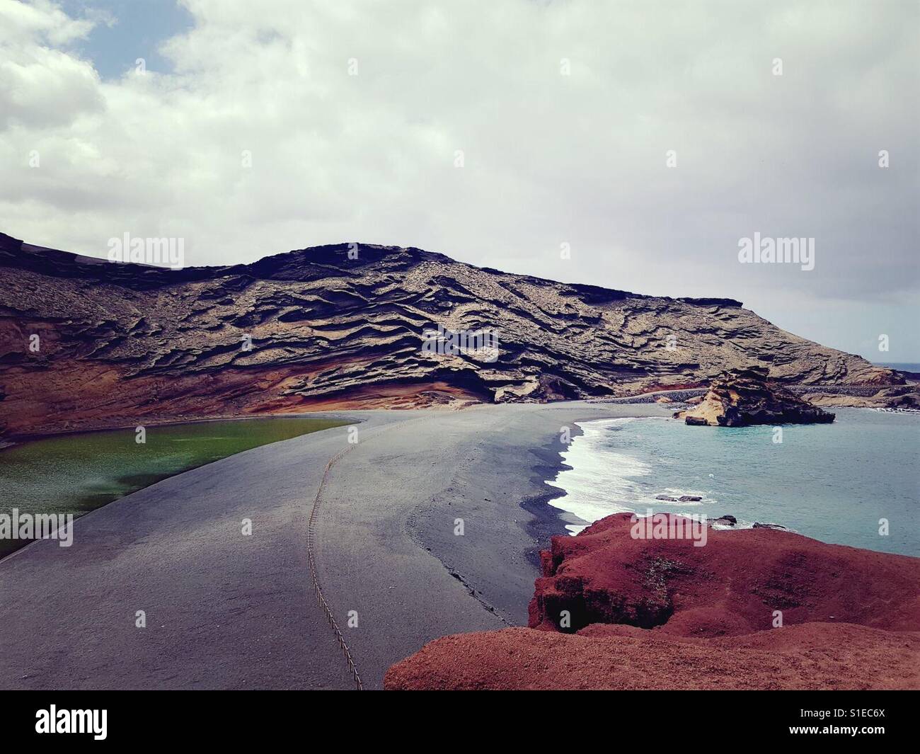 Charco de los Clicos - Smartphone Captured Stock Image