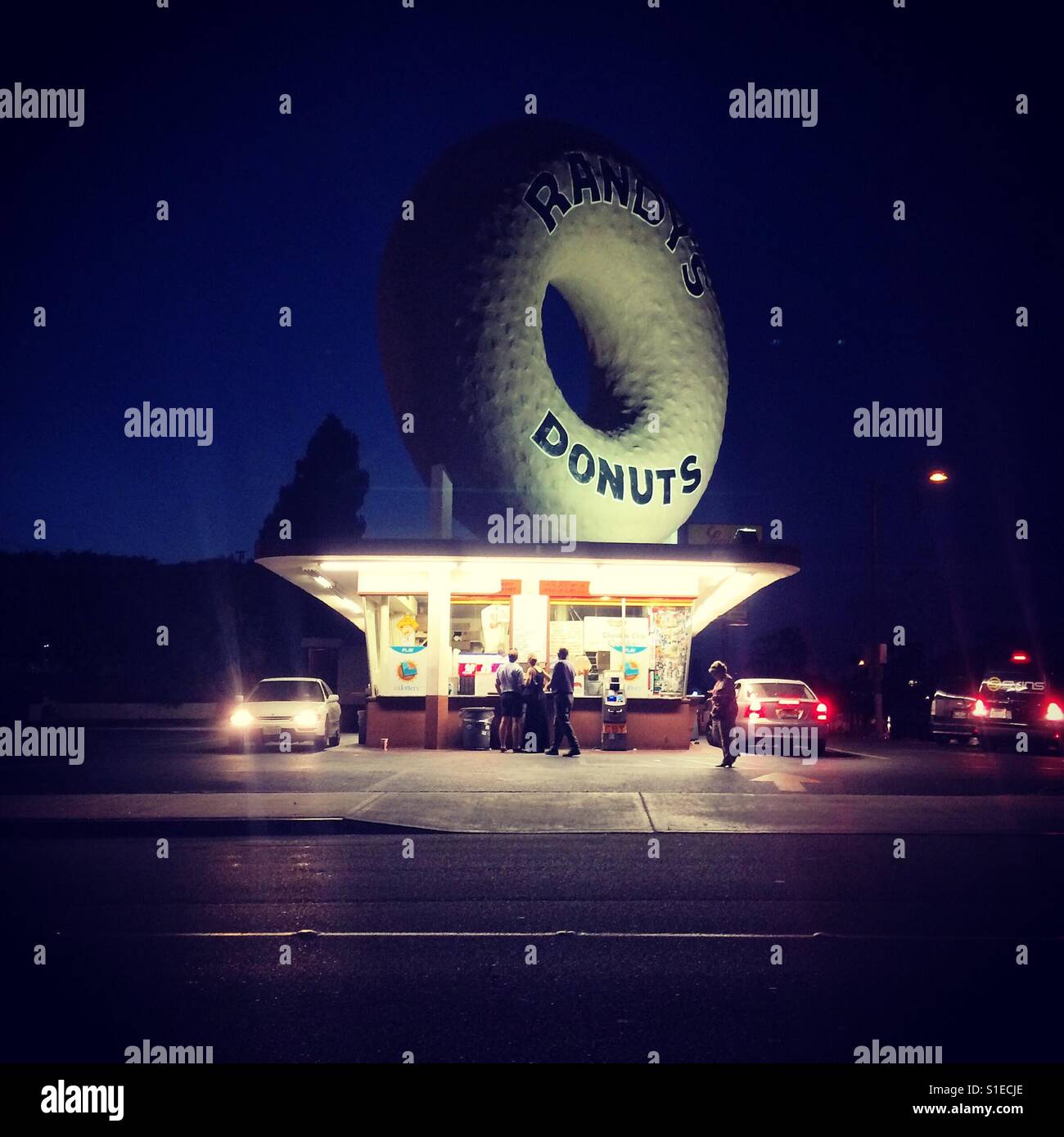 Randy's Donuts Stock Photo