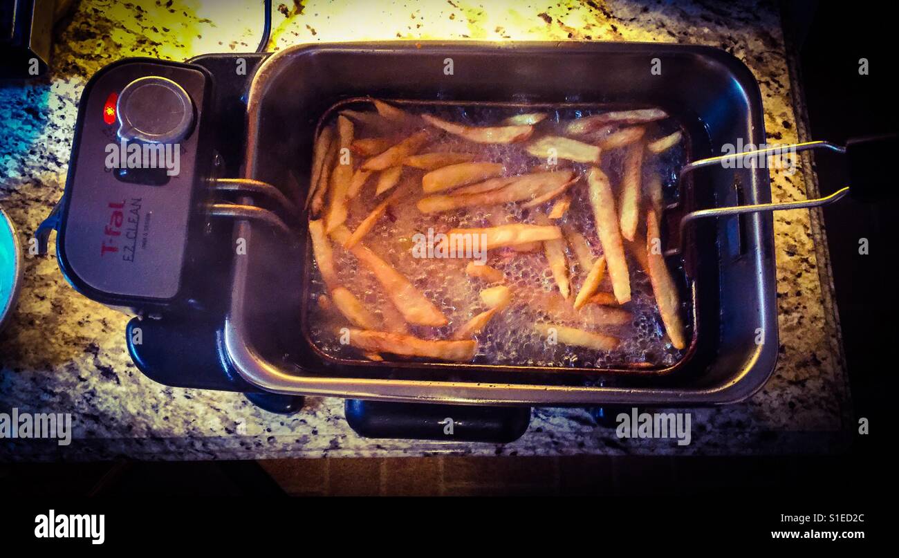 Very Fresh French fries - Smartphone Captured Stock Image