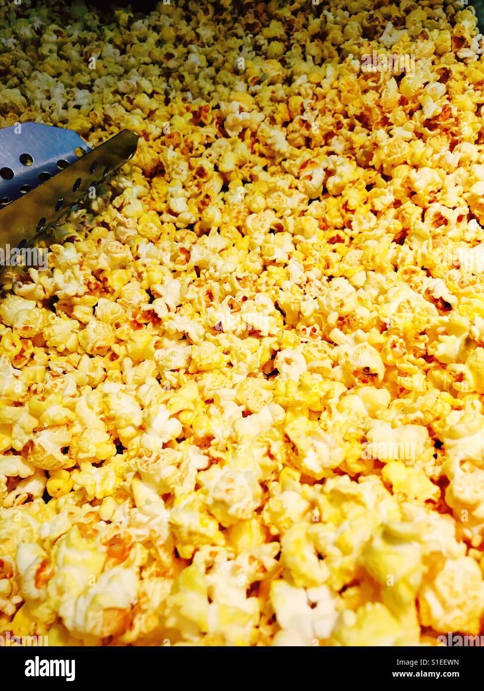 Popcorn closeup - Smartphone Captured Stock Image