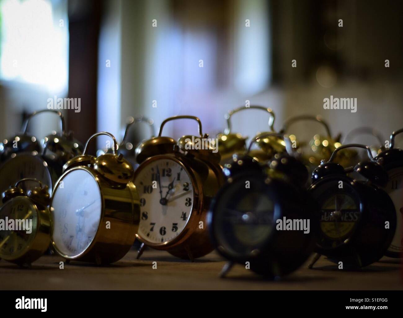 Multiple alarm clocks hires stock photography and images Alamy