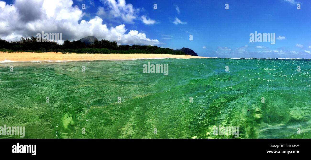 Deserted island reef - Smartphone Captured Stock Image