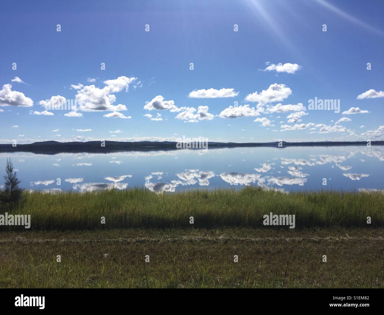 Heavenly peace - Smartphone Captured Stock Image