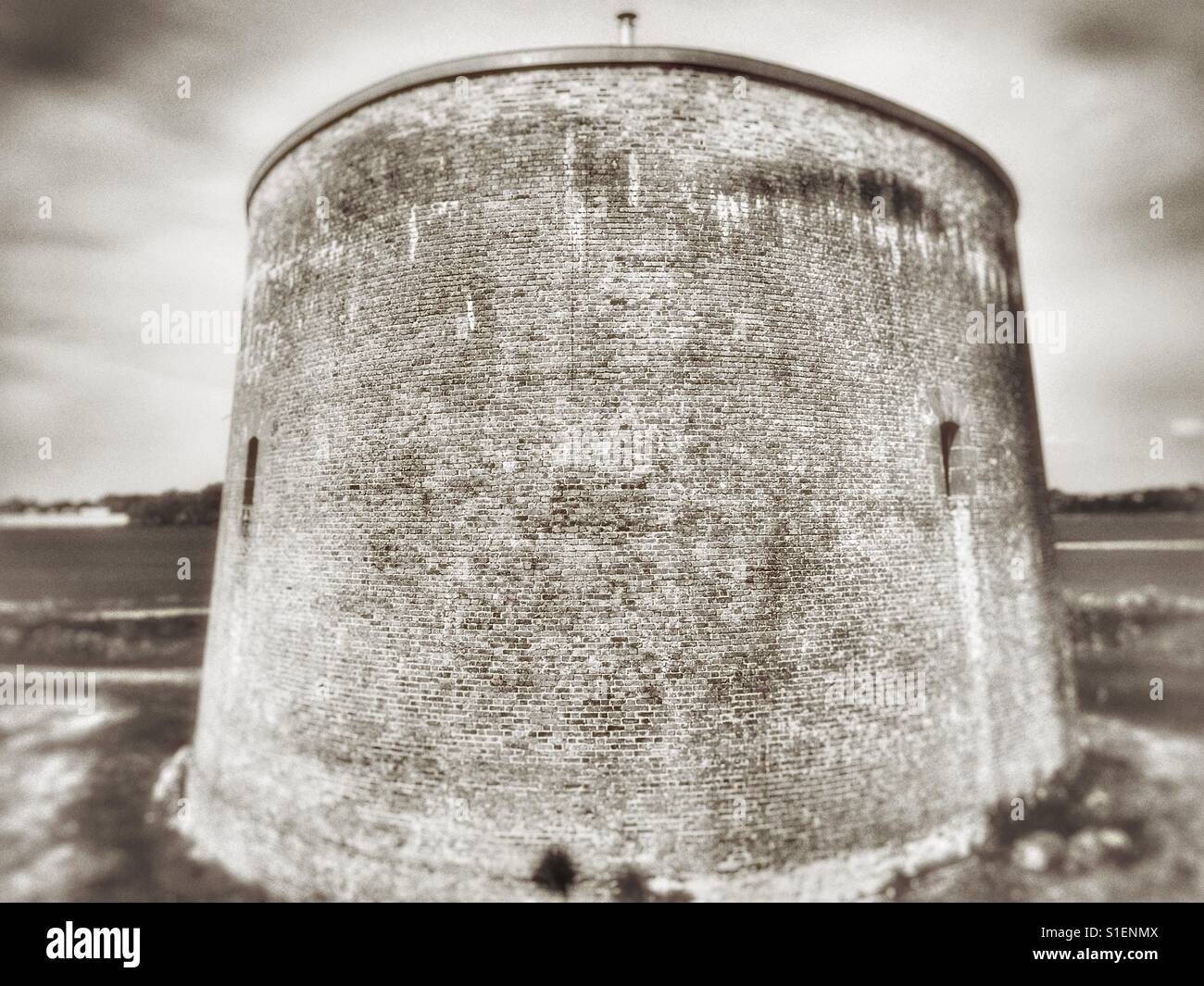 Martello Tower - Smartphone Captured Stock Image
