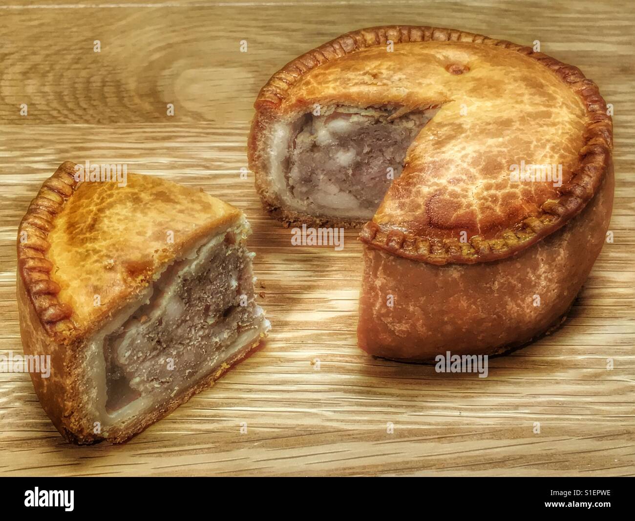 Waitrose Melton Mowbray pork pie Stock Photo Alamy