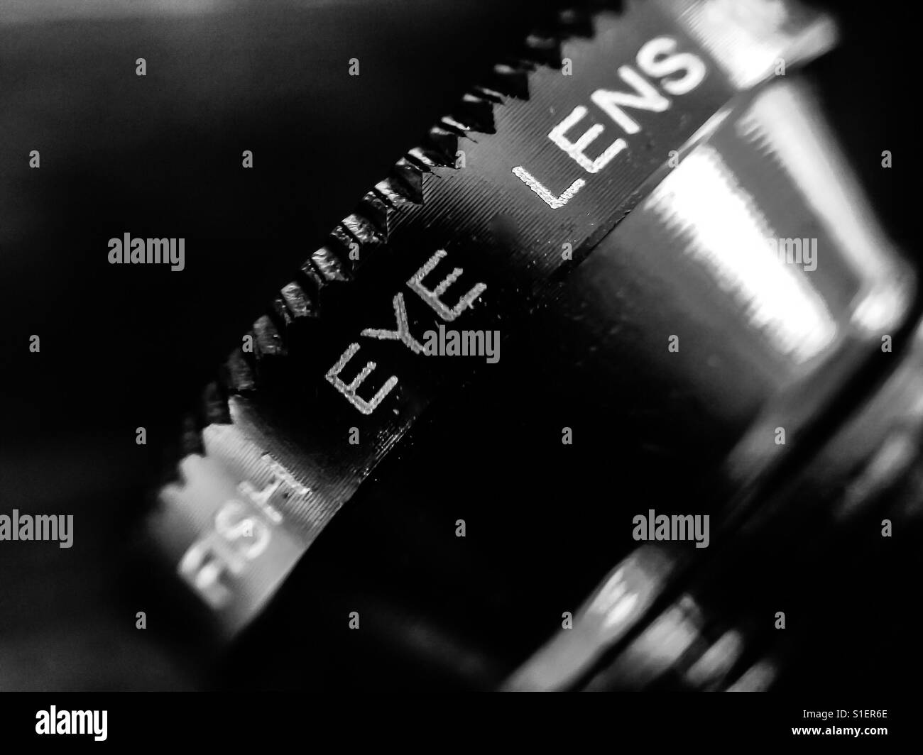 Fisheye lens for smart phone - Smartphone Captured Stock Image