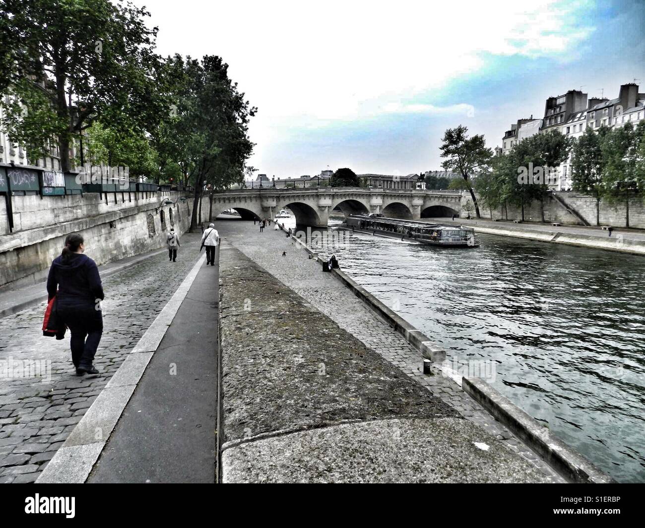 River Seine Stock Photo