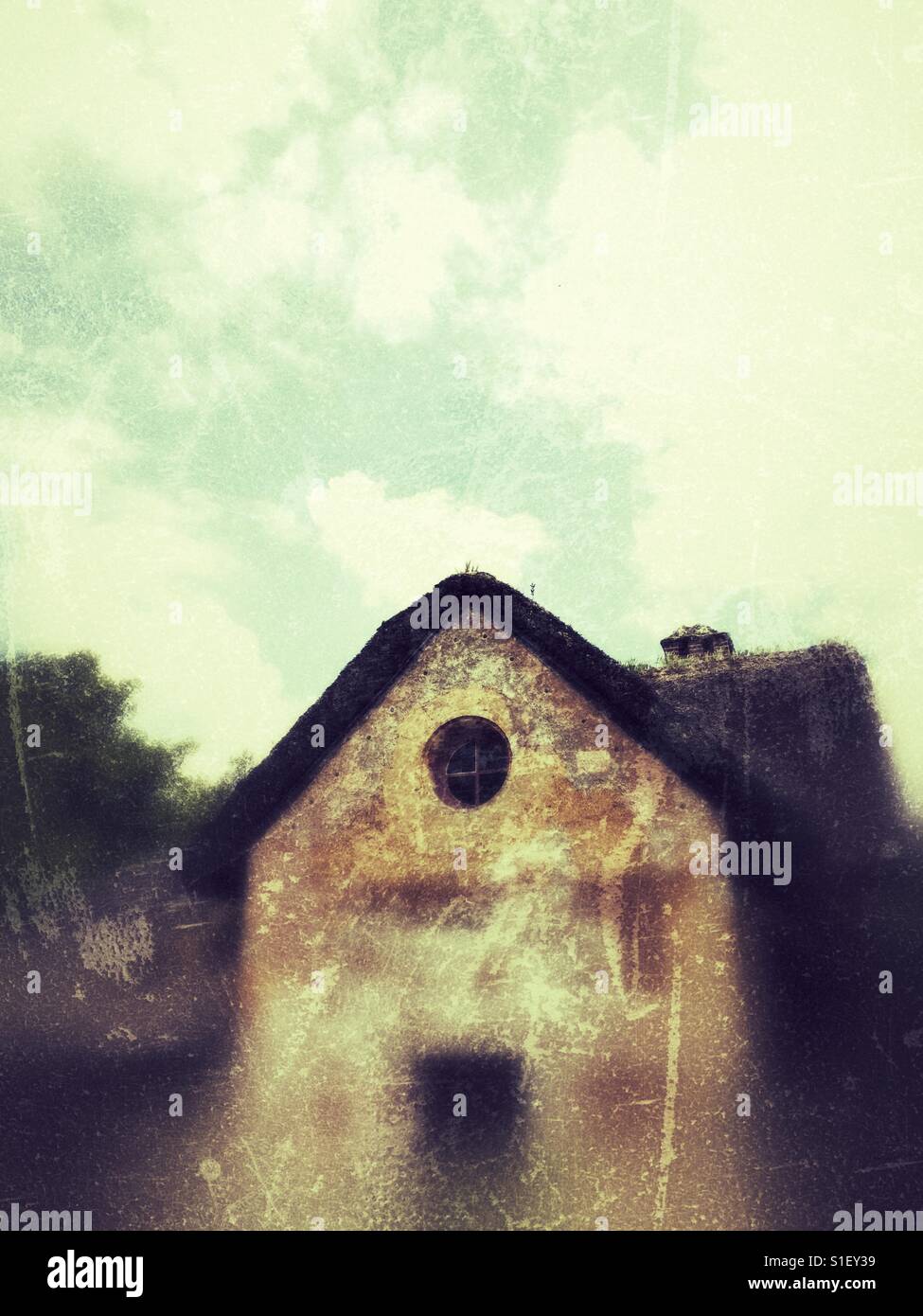 Old house - Smartphone Captured Stock Image