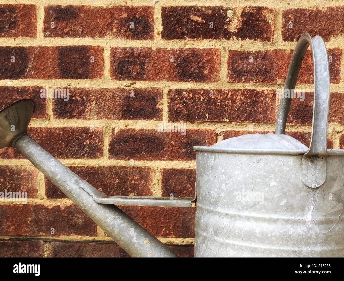 Old fashioned watering can - Smartphone Captured Stock Image