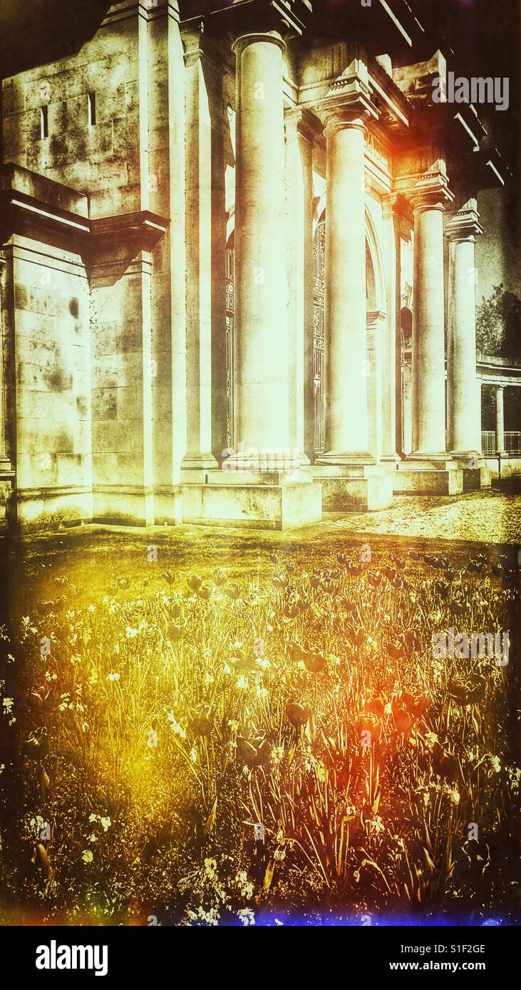 City war memorial by T Wallis Gordon (1927), Victoria Embankment, Nottingham, Nottinghamshire, East Midlands, England - Smartphone Captured Stock Image