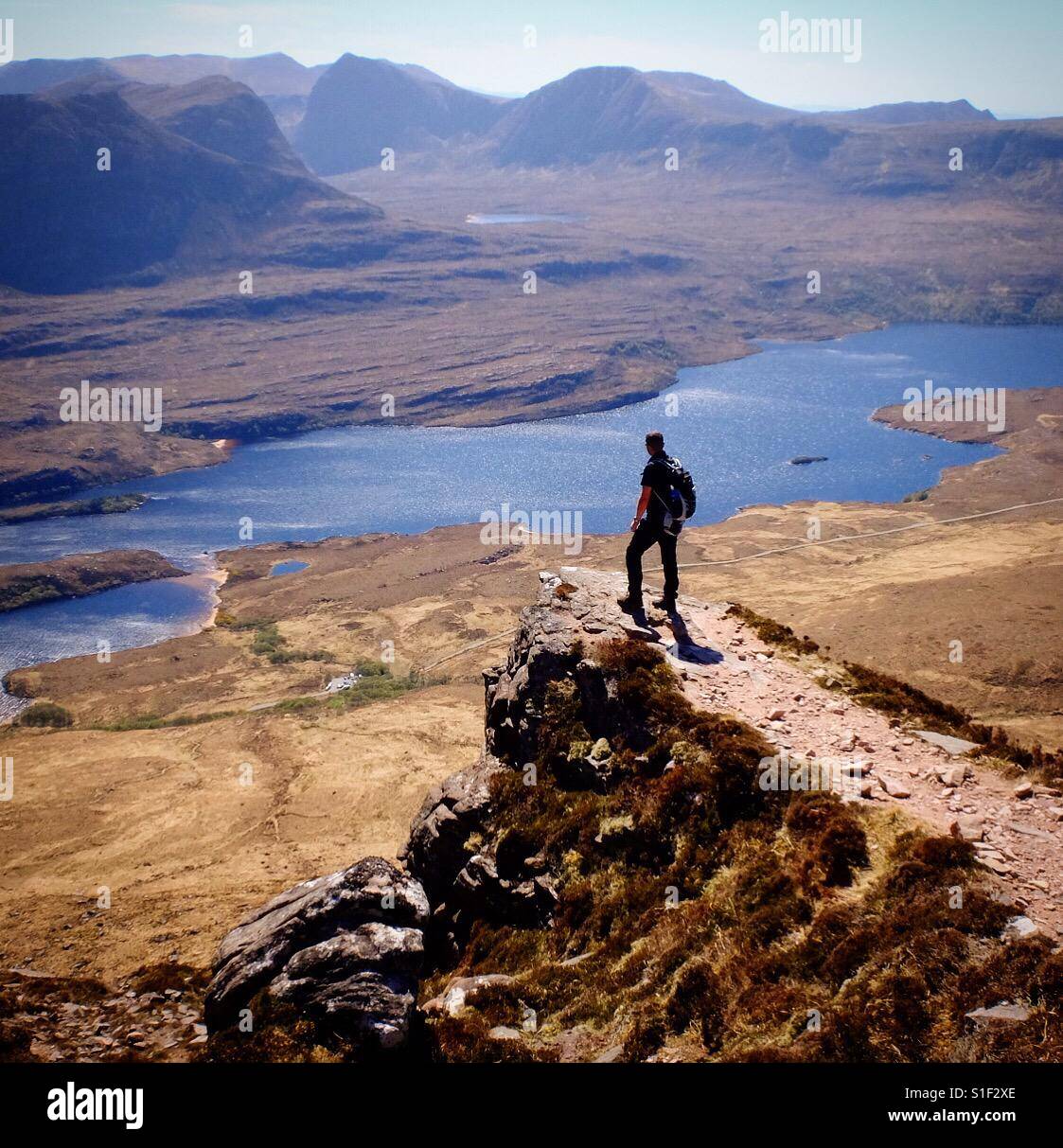Stac Pollaidh, Scotland, UK - Smartphone Captured Stock Image