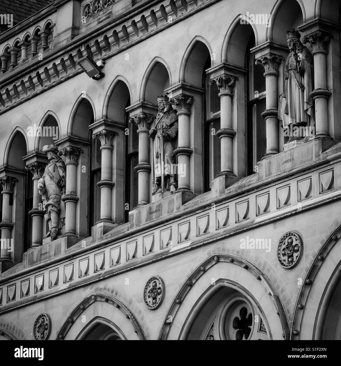 Bradford City Hall. - Smartphone Captured Stock Image