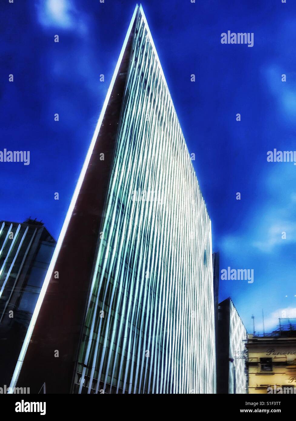 Office block in Victoria,London. - Smartphone Captured Stock Image