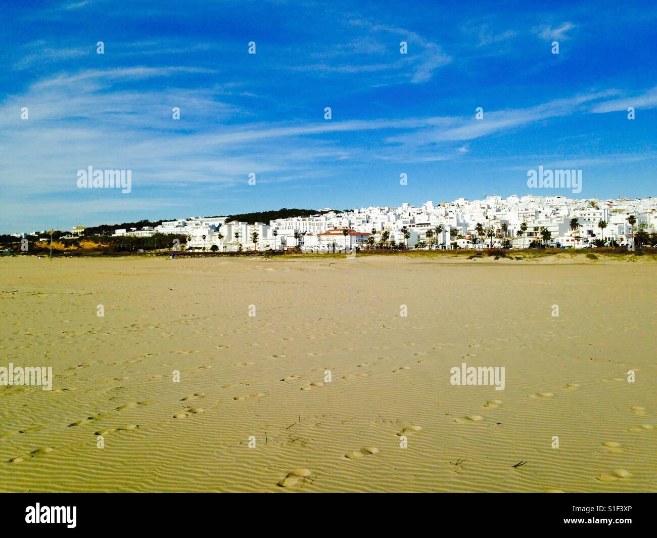 Beach in Andalusia - Smartphone Captured Stock Image