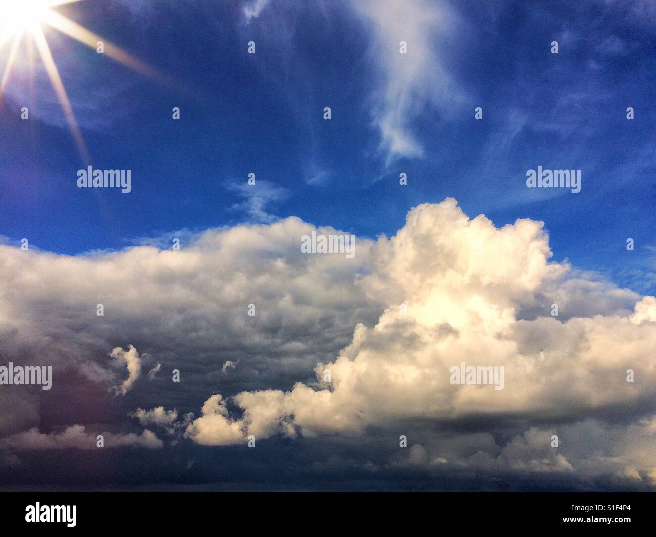 Dramatic sky Stock Photo