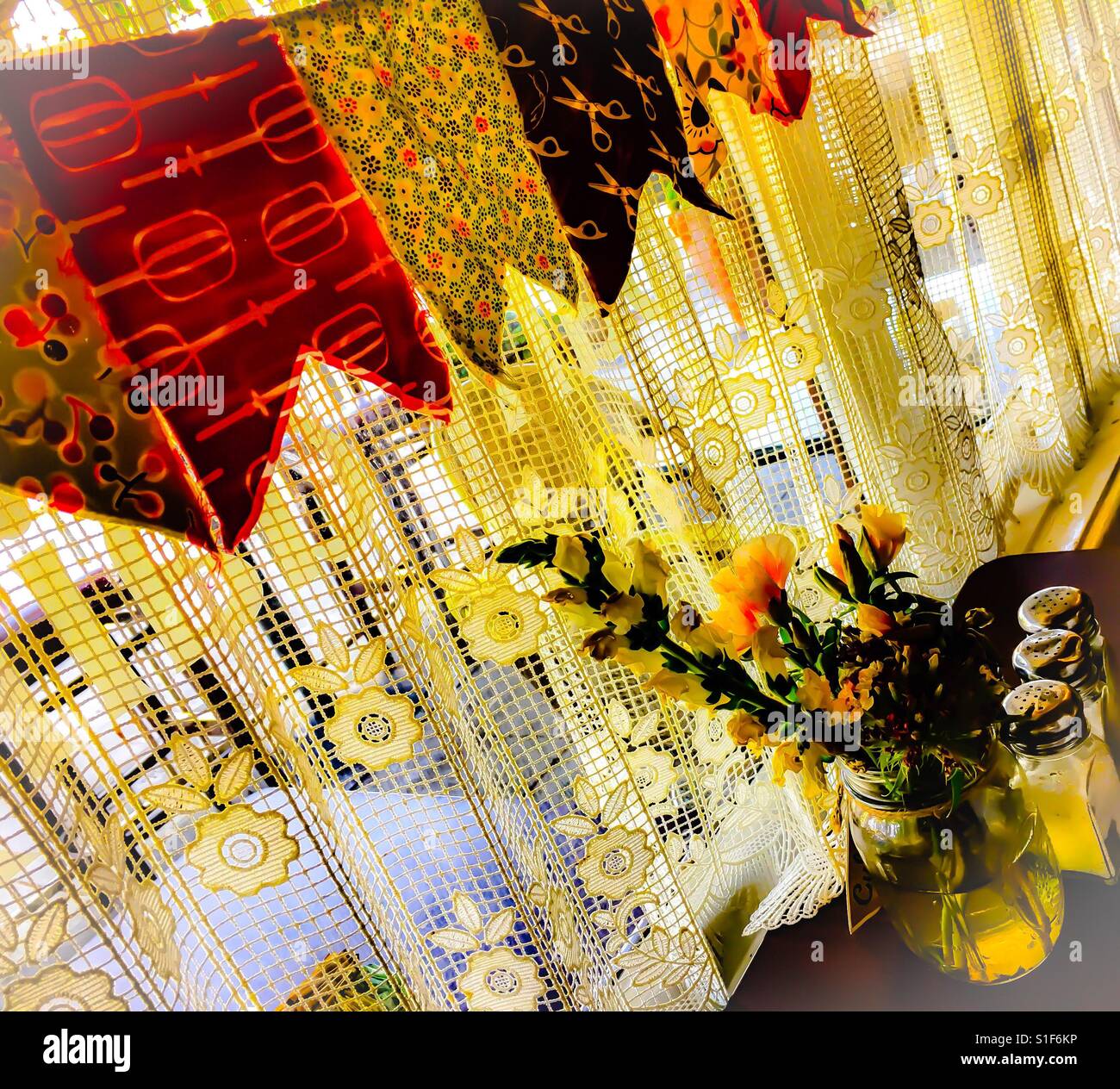 Lace Curtains High Resolution Stock Photography and Images - Alamy