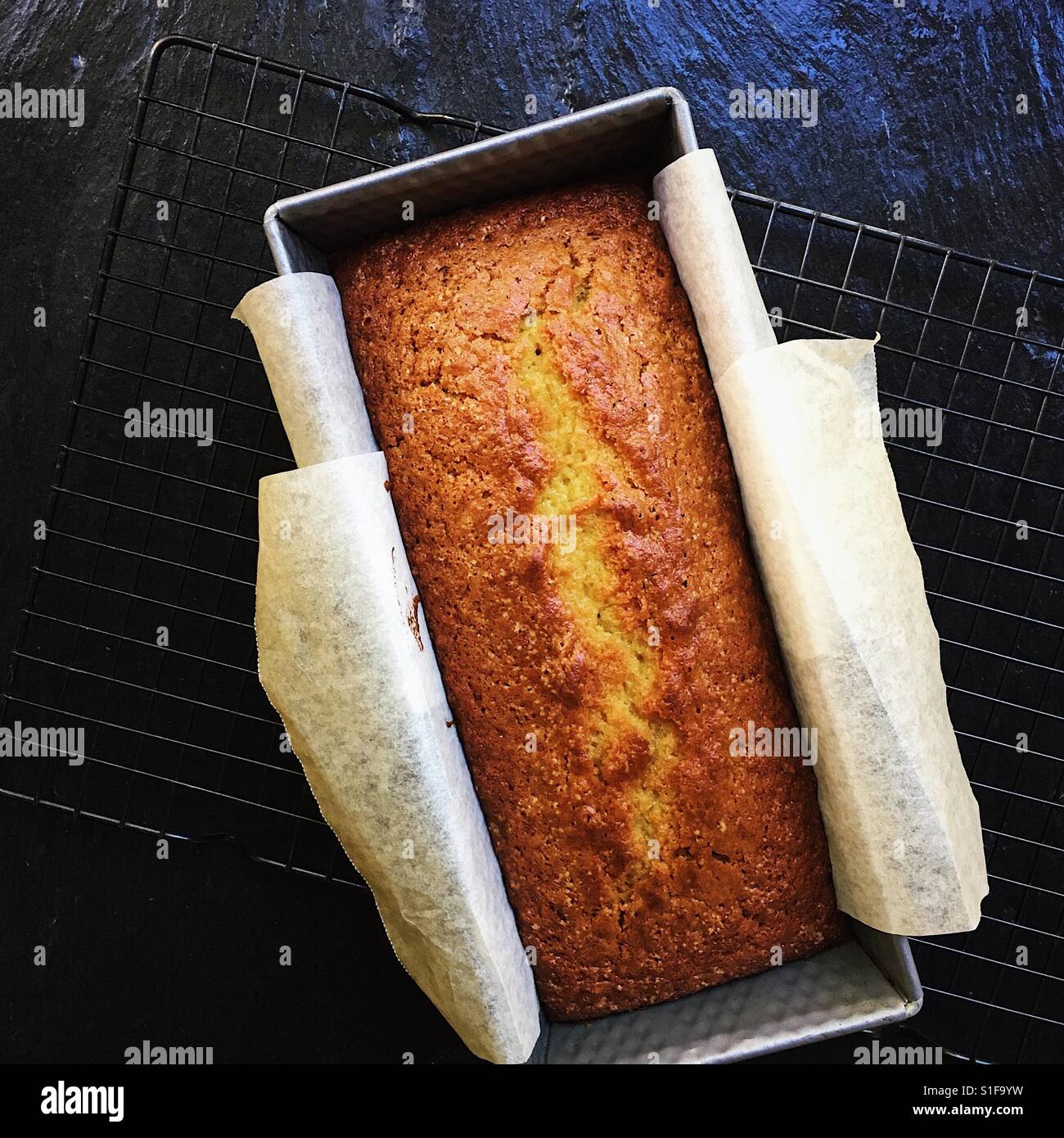 Cake cooking - Smartphone Captured Stock Image