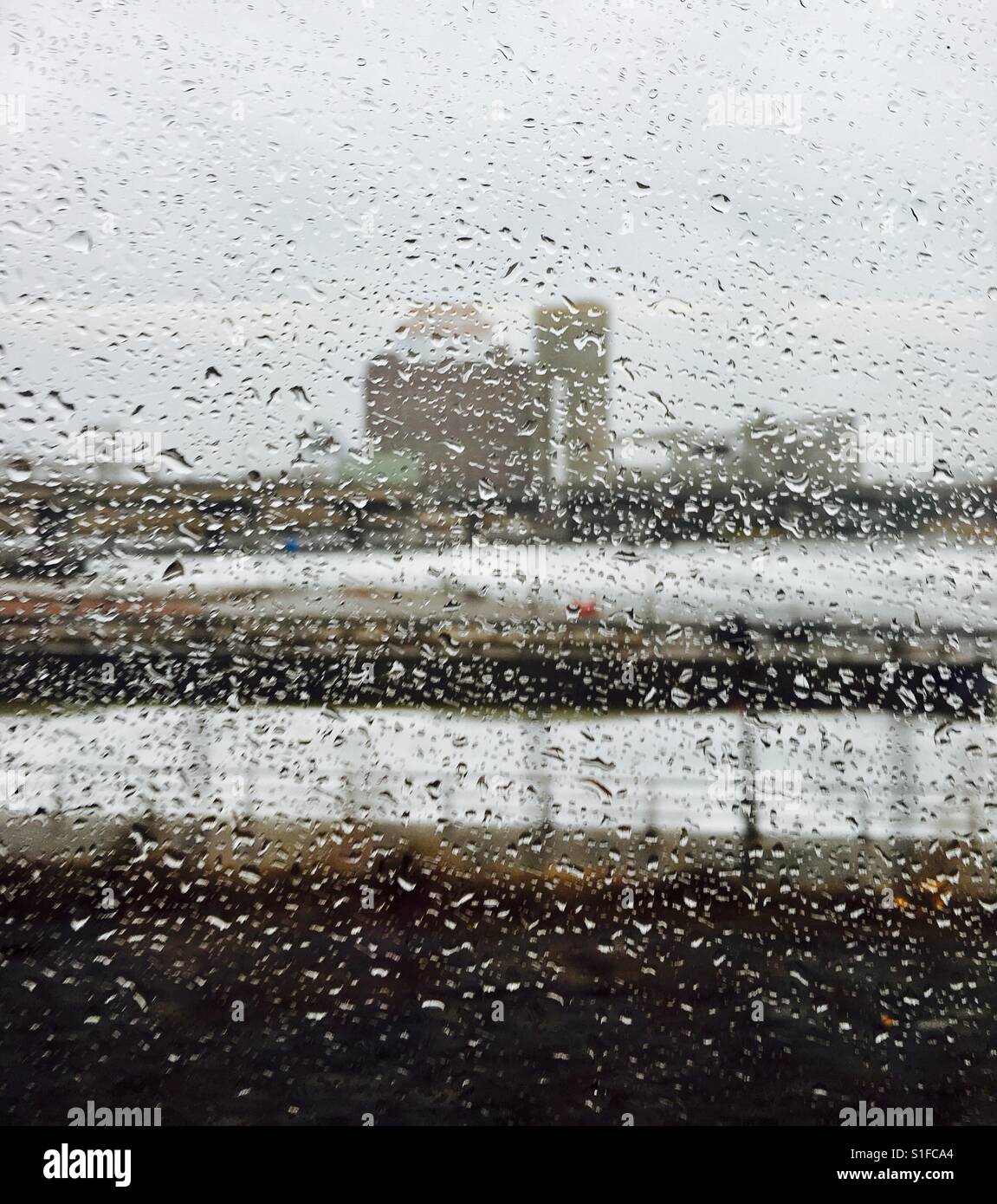 Rainy day - Smartphone Captured Stock Image