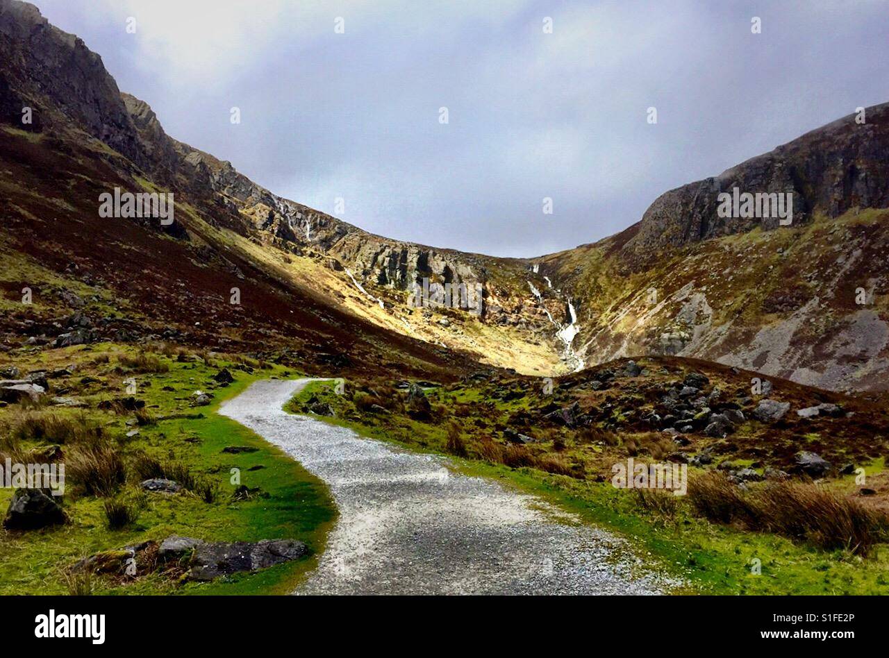 A winding path Stock Photo Alamy