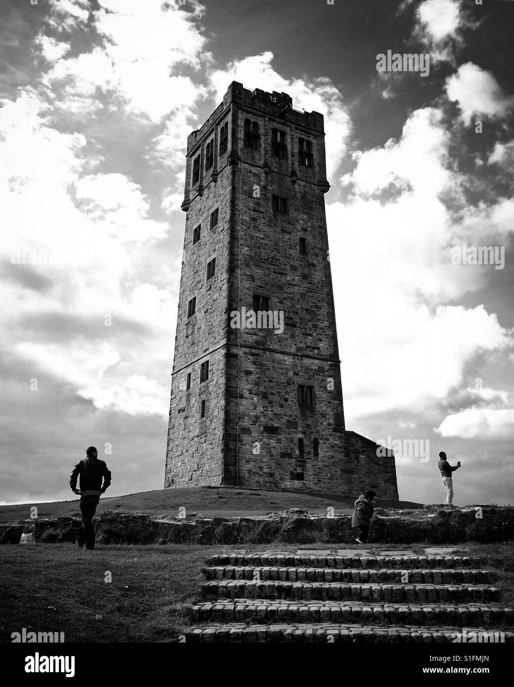 Castle Hill Huddersfield High Resolution Stock Photography and Images